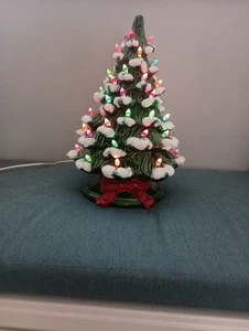 Beautiful Vintage Ceramic Christmas Tree 16" Tall Excellent Working Condition - Picture 1 of 3