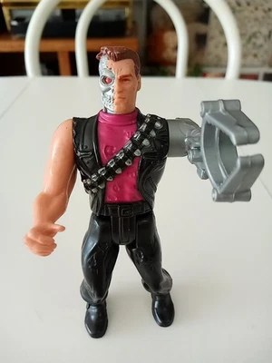 T2 Power Arm Terminator Figure Arnold Schwarzenegger Kenner Vintage 1991 - Image 1 of 4