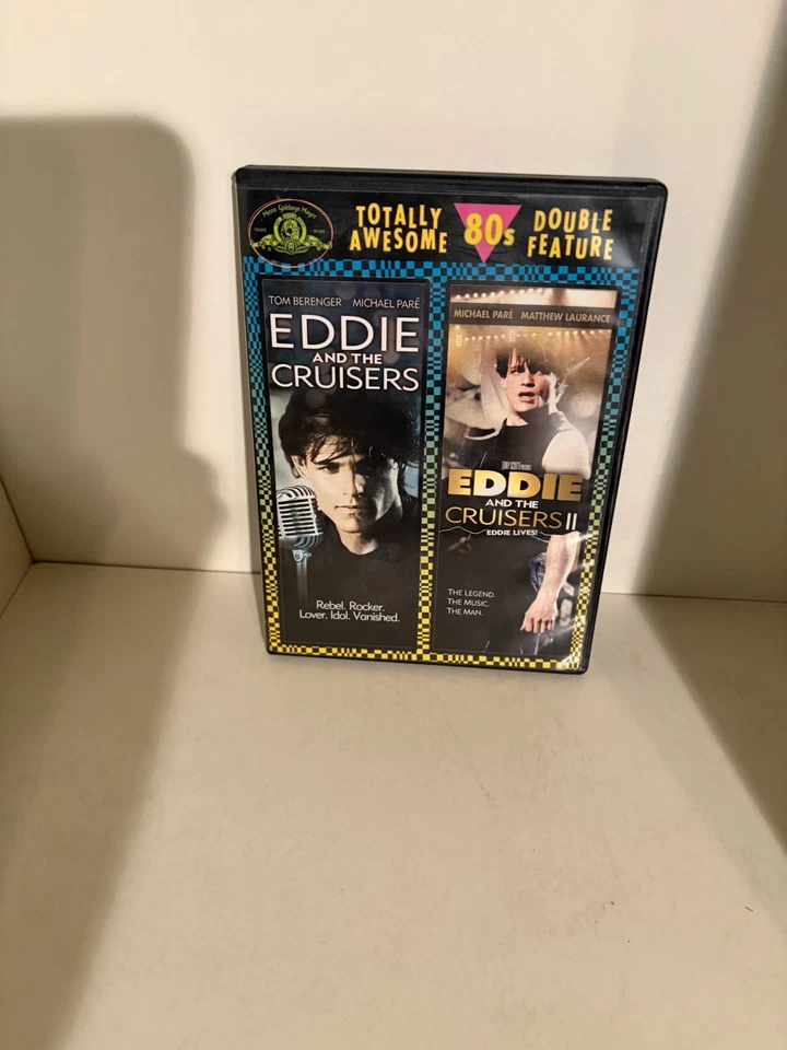 EDDIE AND THE CRUISERS 1 & 2 rare dvd Rock Musical MICHAEL PARE Tom Berenger 80s - Image 1 of 1