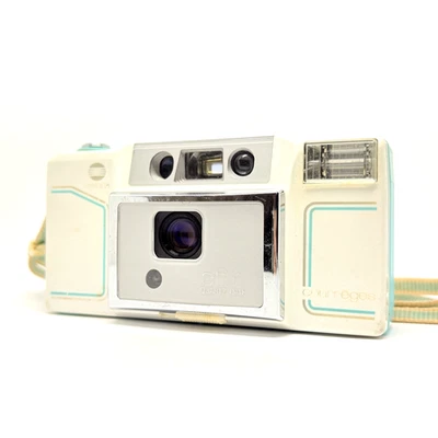 [RARE] Minolta AF-C Courrèges 35mm Film Camera / Flash Not Working / Tested - Image 1 of 4