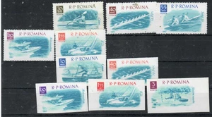 Rumänien 1962 SPORTURI NAUTICE LOT MNH - Bild 1 von 2