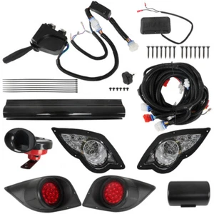 Golf Cart LED Full Light Kit with Turn Signal Switch for Yamaha Drive G29 2007+ - Picture 1 of 12