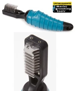 Abrigo de pelo Master Grooming PERRO ROMPEDOR DE ESTERAS 9 cuchillas herramientas de desmantelamiento*DERECHA O IZQUIERDA - Imagen 1 de 5
