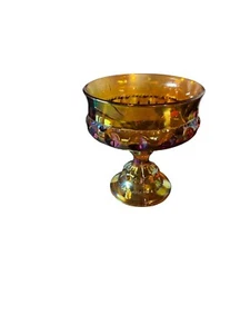 Vintage Indiana Carnival Glas Ringelblume Schale - Bild 1 von 2