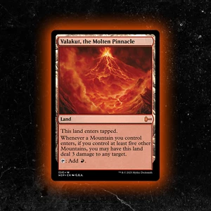 Valakut, the Molten Pinnacle - Custom Magic: The Gathering Card - High-Quality - Picture 1 of 6