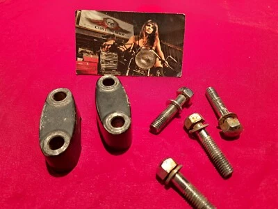 Abrazaderas de manillar con pernos OEM Suzuki GS 750E GS750 1979 Foto 1 de 4