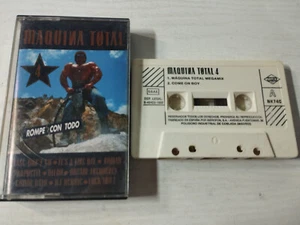 MAQUINA TOTAL 4 1992 MAX MIX Megamix - Cinta Tape Cassette Promo - Picture 1 of 5