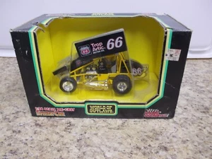 1994 Racing Champions Mike Peters World Outlaws Sprint Car 1/24 Ertl NIB in Box - Picture 1 of 8