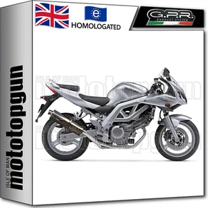 GPR MID FULL EXHAUST SYSTEM CAT TRIOVAL SUZUKI SV 650 - S 2007 07 2008 08 - Picture 1 of 3