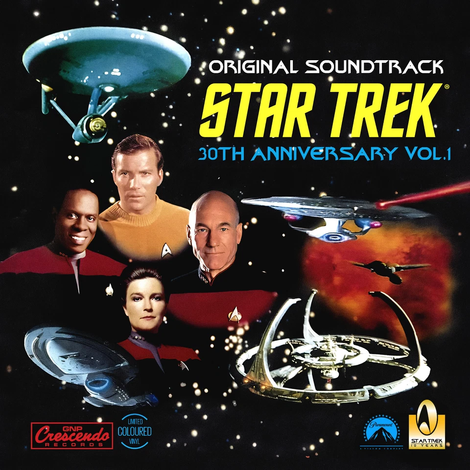 LP Star Trek 30th Anniversary Vol. 1 Soundtrack - Limited Edition Coloured Vinyl - Bild 1 von 1