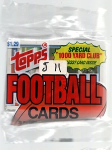 Topps Football Jumbo Pack de 39 cartas 1988 +1K-posiblemente Bo Jackson Rookie J-11 - Imagen 1 de 2