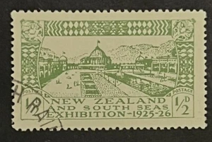 Travelstamps: 1925 New Zealand Stamps Sg 463 Sc #179 - 1925-26 Exhibition Used - Picture 1 of 5