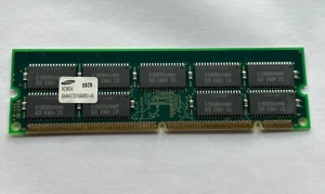 Samsung KMM372V1680BS1-6S 128MB FastPage ECC Buffered 60ns 168-Pin DIMM Memory - Picture 1 of 2