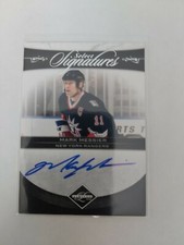 2011-12 Panini Limited Select Signatures Mark Messier Auto SP 03/25