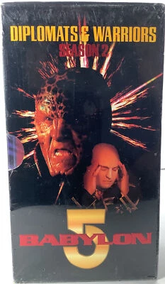 Babylon 5 Season 2 - Diplomats & Warriors [3VHS] Vol. 2.4, 2.5, 2.6 - NEW SEALED - Image 1 of 4