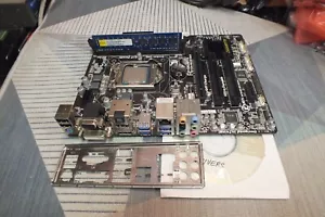 Placa madre Intel GIGABYTE GA-H81M-HD3 Rev:1.0 LGA1150 +i3-4130 3.4 GHz +2 Gb + E/S - Imagen 1 de 10