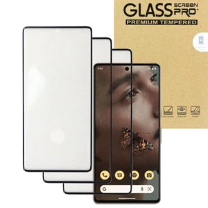 3PACK Google Pixel XL 3 4 5 6 7 7a 8 8 Pro Fold Tempered Glass Screen Protector - Picture 1 of 22
