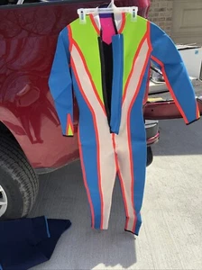 Women's Vintage Henderson Aquatics Full Length Wetsuit Size Small - Picture 1 of 2