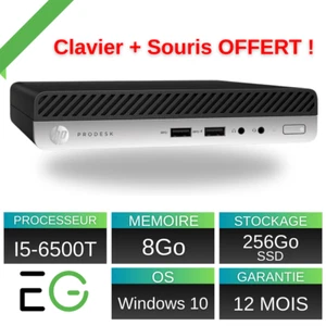 ⭐✅⭐ HP ProDesk 400 G3 TINY – i5-6500h– 8Go DDR4 – 256 SSD ⭐✅⭐ - Photo 1/1