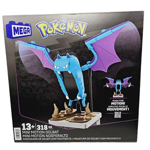MEGA Nintendo Pokemon Mini Motion Golbat 318 pc. Building Block Set - Picture 1 of 2