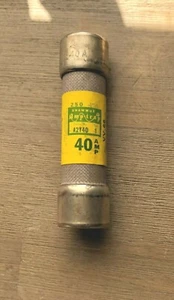 SHAWMUT AMP-TRAP CURRENT LIMITING A2Y40 FUSE TYPE 1 40A 250VAC - Picture 1 of 3