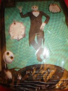 Nightmare Before Christmas Jack Skellington Prestige Adult Costume Mask XL 42-46 - Picture 1 of 4