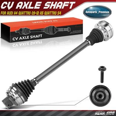 Conjunto de eje CV trasero izquierdo o derecho para Audi A4 Quattro 2009-2012 A5 Quattro S4 Foto 1 de 4