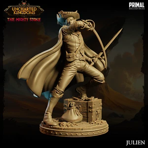 Juego de rol de mesa Jarlaxle Drow Mercenary Forgotten Realms miniatura DnD 5E - Imagen 1 de 4