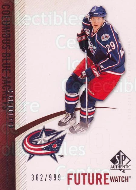 2010-11 Sp Authentic #219 Nick Holden - Image 1 of 1