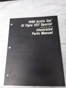 1990 Arctic Cat Parts Manual # 2254-585 EL Tigre EXT Special - Picture 1 of 2