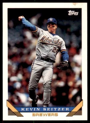 1993 Topps Kevin Seitzer Baseball Cards #44 - Image 1 of 2