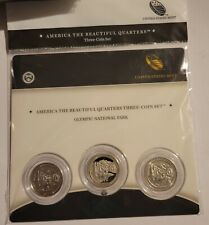 2011 America the Beautiful Olympic Mint Issue 3 Coin Set