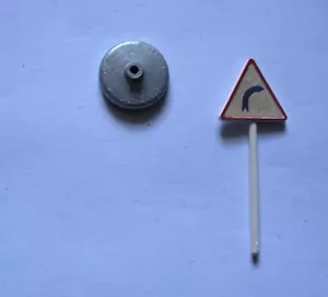 Segnale stradale Dinky Toys originale anni 70. - Imagen 1 de 2