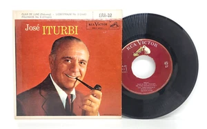 JOSE ITURBI / CLAIR DE LUNE ~ RCA VICTOR #ERA-32 (1957) 45 RPM EP (VG) - Picture 1 of 5
