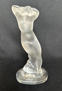 Lalique Crystal Reclining Nude Female Figurine - Picture 1 of 5