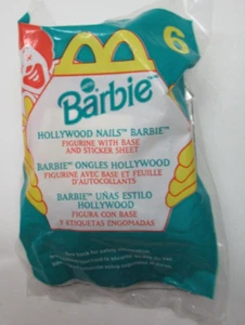 1999 McDonald's Happy Meal Toy BARBIE Hollywood Nails #6 - Sealed in Package - Picture 1 of 2
