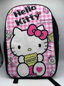 Hello Kitty 16 Inch School Bookbag Backpack All Over Print Large Bag - Picture 1 of 1