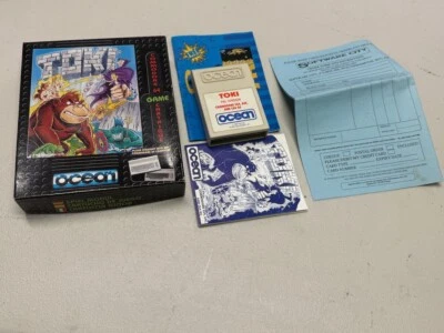 Toki C64 Game Boxed Manual Commodore 64 Retro Cartridge - Platformer - Image 1 of 4