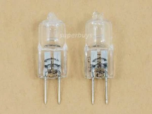 2pcs 5W G4 12V Clear Tungsten Halogen Dimmable Light Globe Bi-Pin Bulb GY4 JCD - Picture 1 of 6