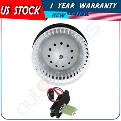 Blower Motor and Resistor HVAC Fit For 2002 2003 2004-2006 Cadillac Escalade - Image 1 of 4
