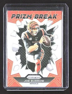 Panini Prizm #PB-1 2023 Joe Burrow Prizm Break Prizms plateado - Imagen 1 de 2