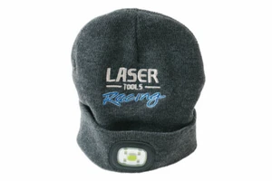 Laser Tools Racing Beanie Hat Front/Rear Rechargeable Light | 7677 Laser New - Picture 1 of 1