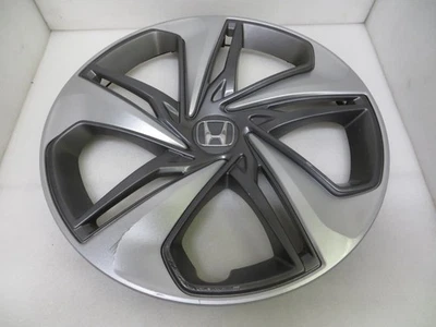 HONDA CIVIC 2019-2021 16" 10 SPOKE SILVER/GRAY WHEEL COVER / HUBCAP - 1 - OEM - Image 1 of 4