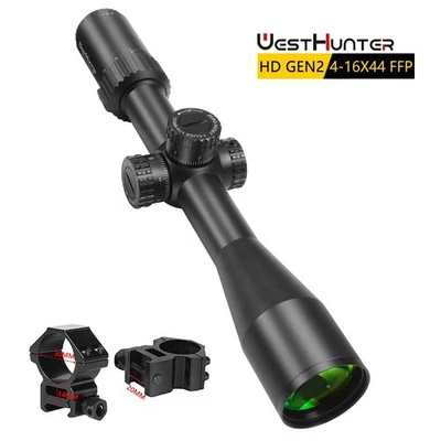 Hunting Zielfernrohr Westhunter HD GEN2 4-16X44 FFP 30 Rohr Sicht Rad Montag