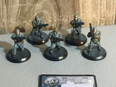 A31163 RACKHAM AT-43 UNA STEEL TROOPERS 5 PK MINI CON TARJETA Foto 1 de 4