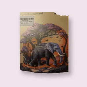 Neu Qiuenisray Elefant Wald Holzpuzzle 200 Teile - Bild 1 von 11