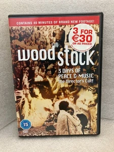 WOODSTOCK - 3 Days of Peace & Music - The Director's Cut! - DVD 📀 - Bild 1 von 4
