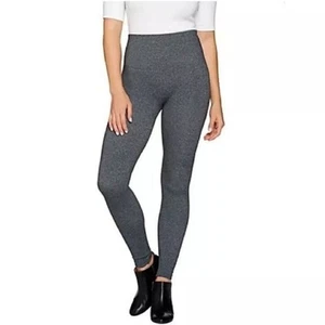 Leggings de compresión Spanx by Sara Blakey gris carbón, para mujer talla XL - Imagen 1 de 12