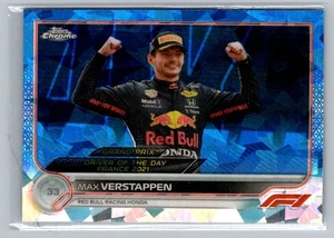 2022 Topps Chrome #179 Max Verstappen F1 GP France Sapphire - Foto 1 di 2