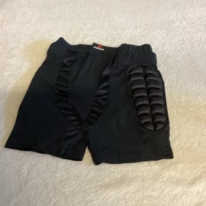 Soared Bumsaver Padded Hip Butt Sports Shorts Black Size Large EUC - Picture 1 of 12